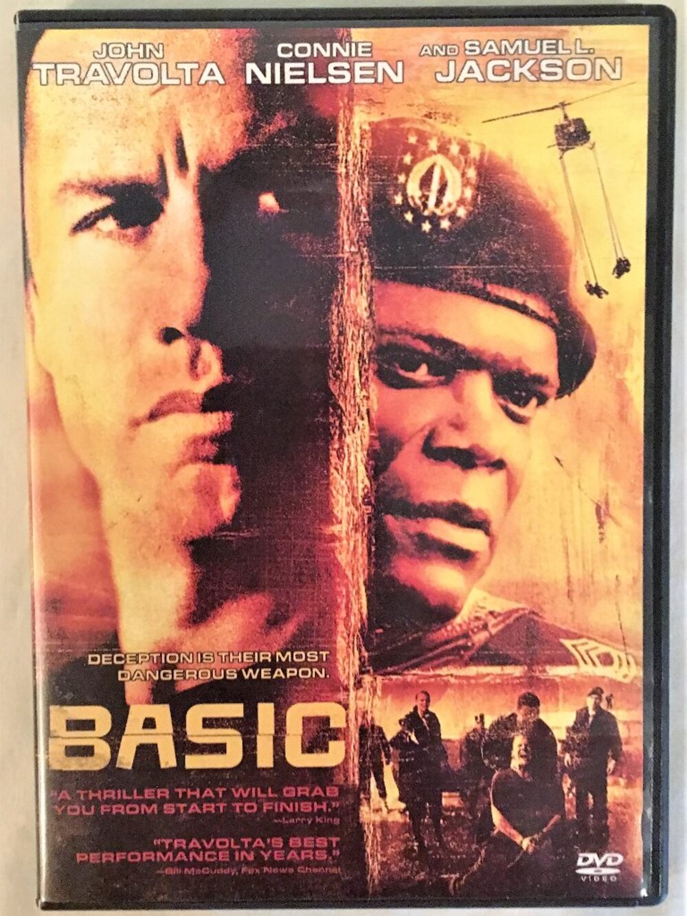 Basic DVD Starring John Travolta